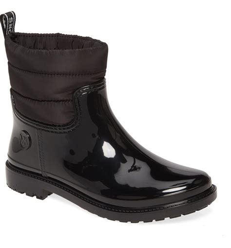 michael kors blakely rain boots|michael kors waterproof boots.